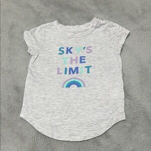 Kids Light Gray 'Sky's the Limit' T-Shirt